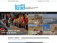 Tablet Screenshot of igoogledisrael.com